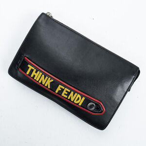 Fendi Think Fendi Clutch